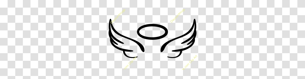 Angel Wings And Halo Image, Alphabet, Crowd, Leisure Activities Transparent Png