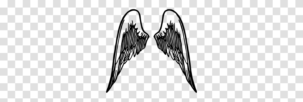Angel Wings, Bow, Stencil, Pattern Transparent Png