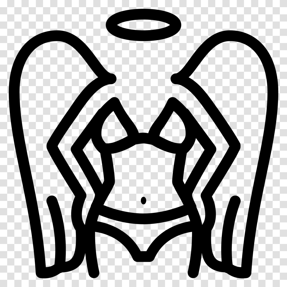 Angel Wings Clipart Victoria Secret Icon, Gray, World Of Warcraft Transparent Png