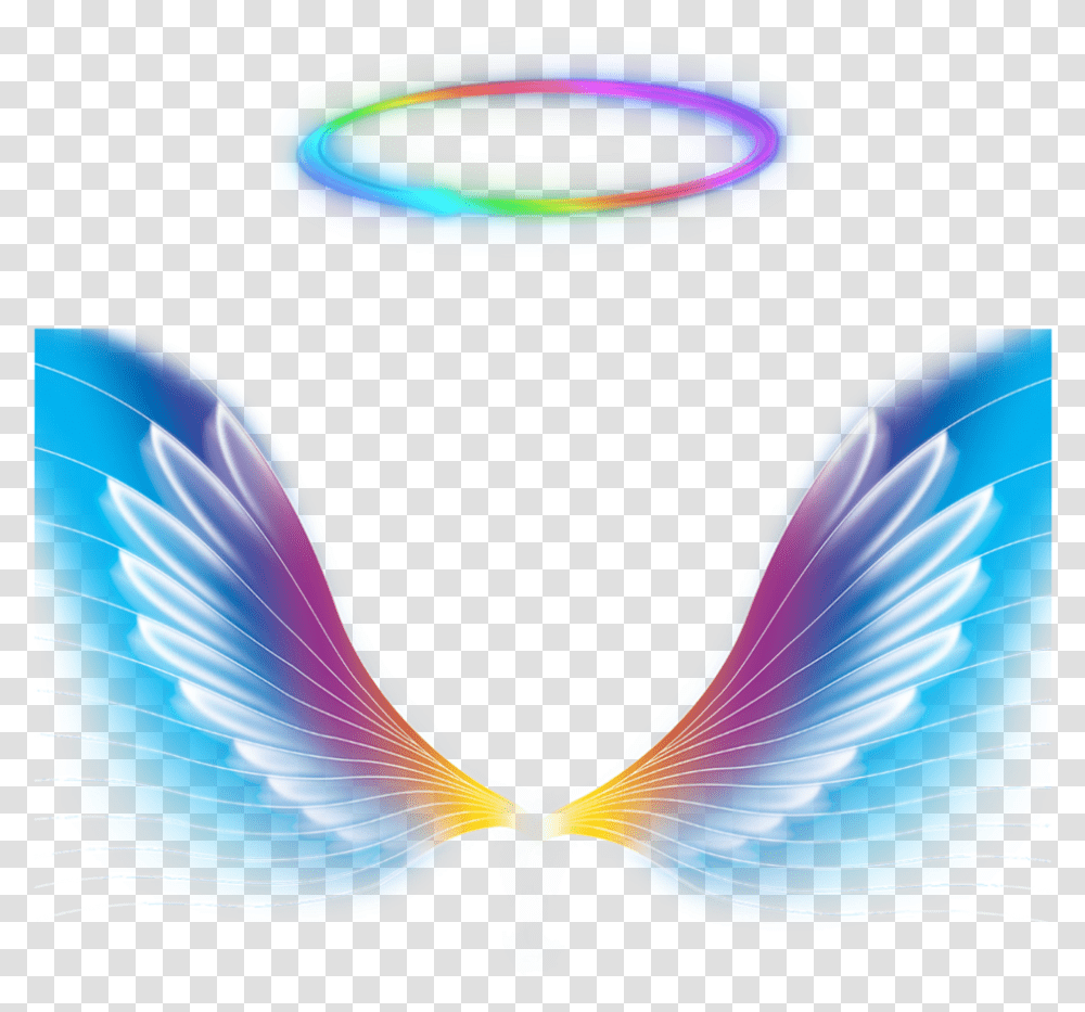 Angel Wings Colorful Wings, Balloon, Pattern Transparent Png