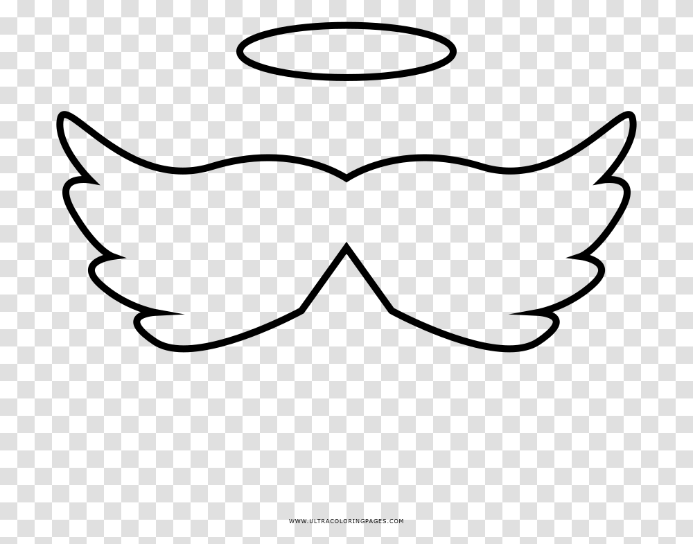 Angel Wings Coloring, Gray, World Of Warcraft Transparent Png