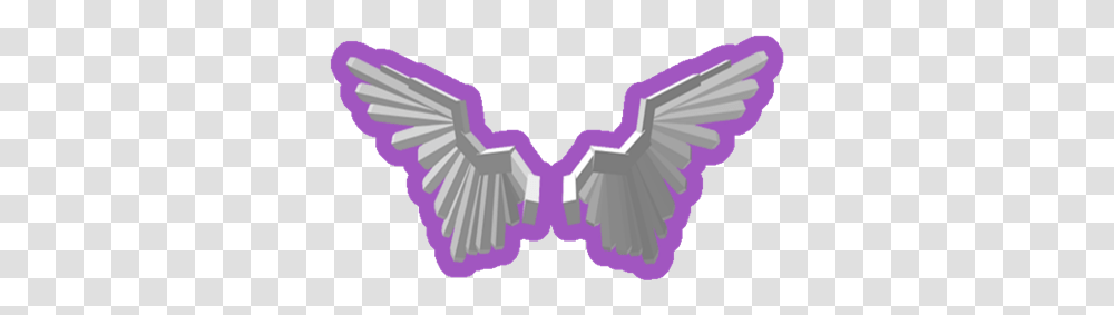 Angel Wings Fantastic Frontier Roblox Wiki Fandom Fantastic Frontier Wings, Purple, Symbol, Heart, Wasp Transparent Png