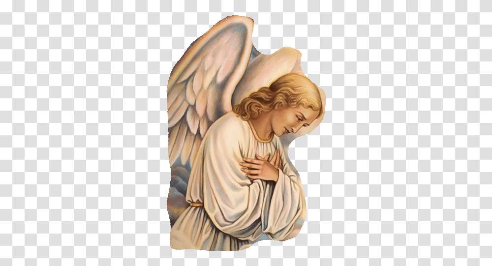 Angel Wings Gif Angel, Art, Archangel, Person, Human Transparent Png