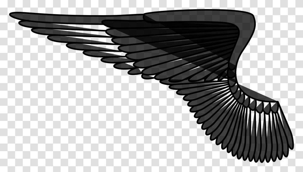 Angel Wings Left, Eagle, Bird, Animal, Gun Transparent Png