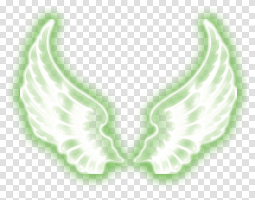 Angel Wings Picsart Neon Wings, Logo, Jay, Bird Transparent Png