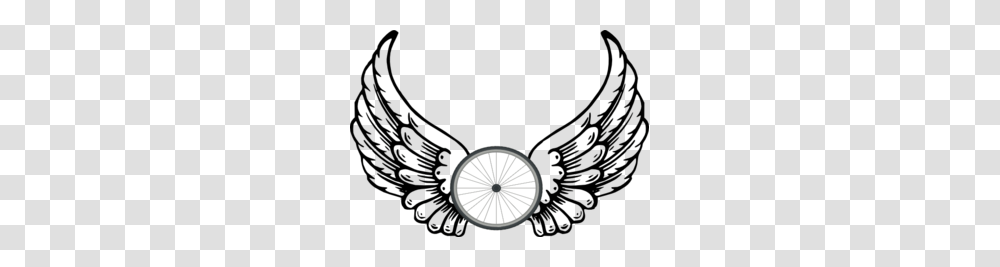 Angel Wings, Spoke, Machine, Wheel, Clock Tower Transparent Png