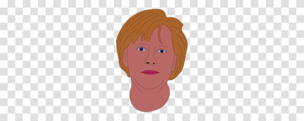 Angela Merkel Person, Head, Face, Portrait Transparent Png