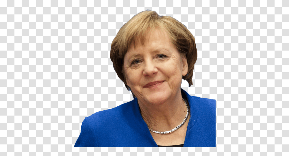 Angela Merkel, Person, Necklace, Accessories, Face Transparent Png
