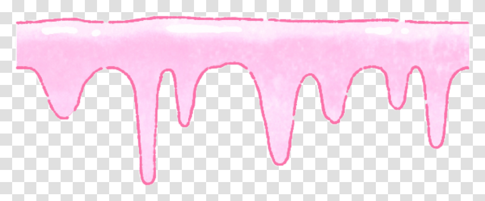 Angelcore Cute Blood Slime Drip Creepycute Kawaii Carmine, Horse, Label, Icing Transparent Png