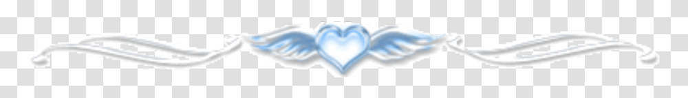 Angelcore Kawaii Cute Blue Aesthetic Border Heart Body Jewelry Transparent Png