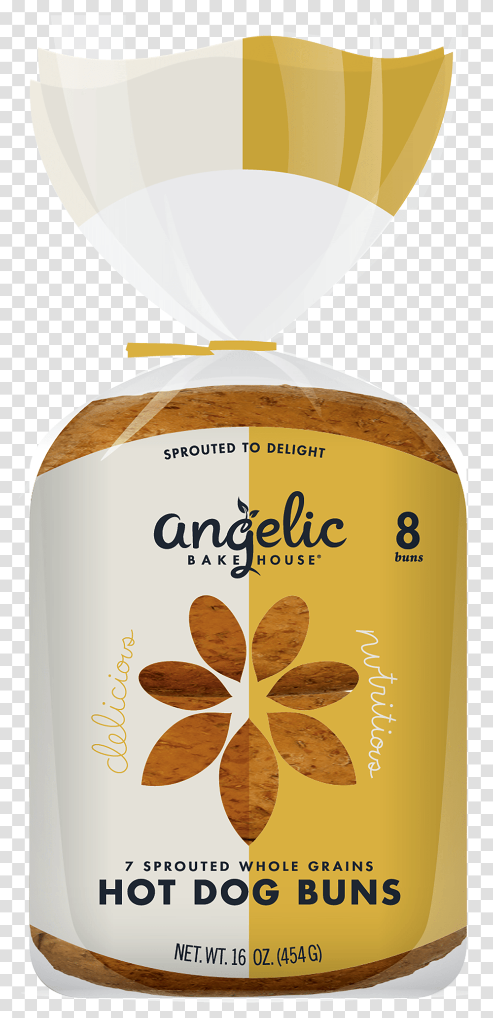 Angelic Bakehouse Sprouted 7 Grain Roll, Food, Plant, Peanut Butter, Bread Transparent Png