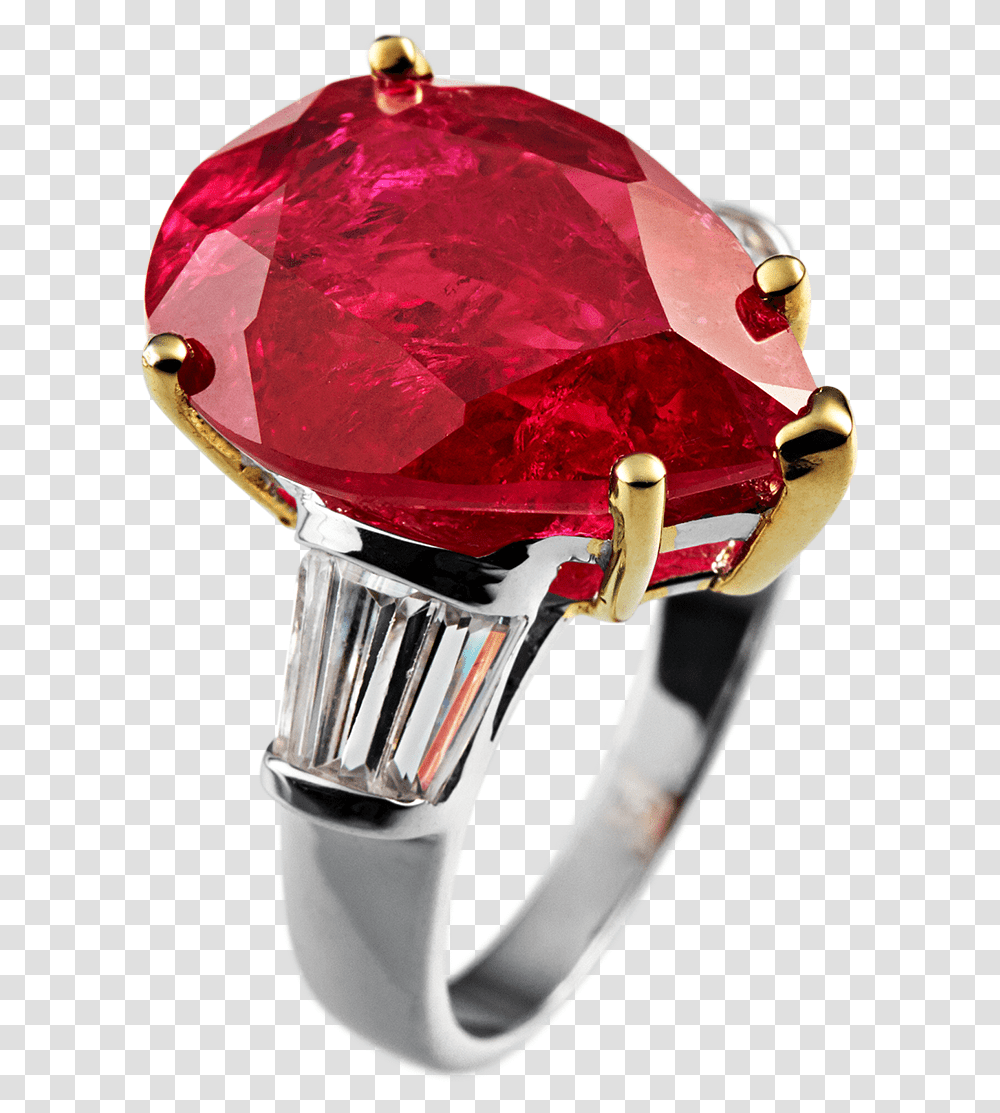 Angelica Cirolit Gold Ring Red Gold Rings In Red, Gemstone, Jewelry, Accessories, Accessory Transparent Png