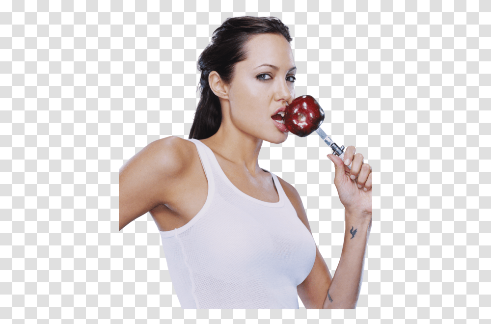 Angelina Jolie Tomb Raider, Person, Human, Food, Sweets Transparent Png