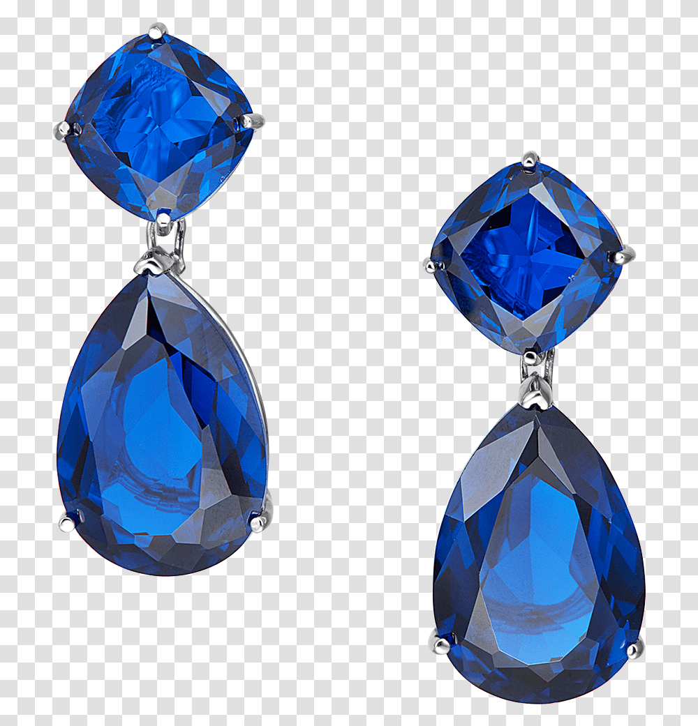 Angelina Omega Clip Blue Earrings Make Them Green With Blue Earring, Sapphire, Gemstone, Jewelry, Accessories Transparent Png
