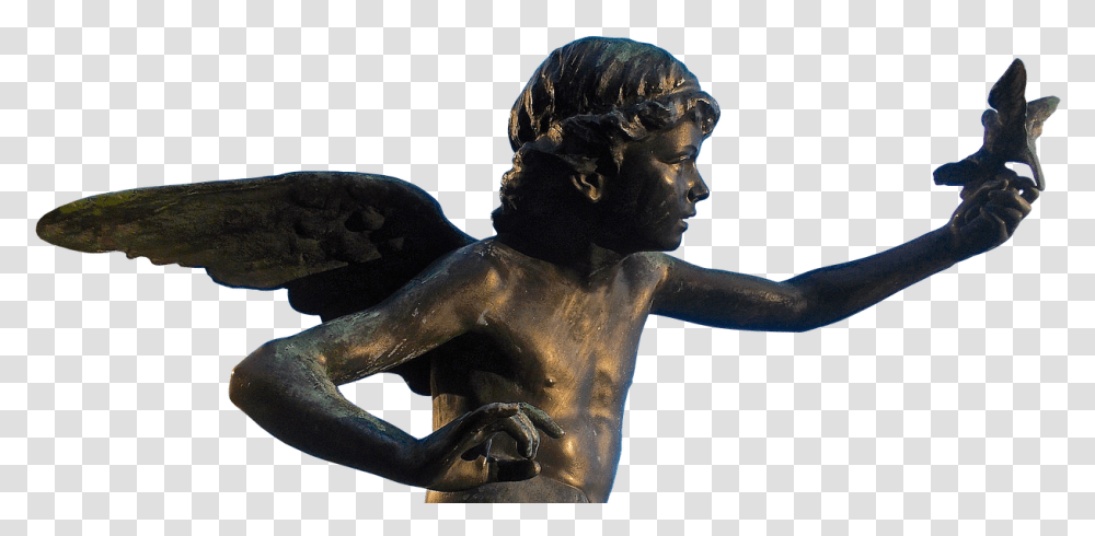 Angels Angel, Sculpture, Statue, Figurine Transparent Png