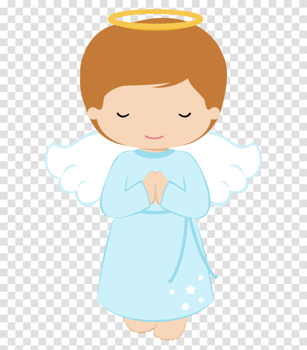 Angels Clipart Baby Girl Baptism Angel Clipart, Snowman, Nature, Toy, Doll Transparent Png