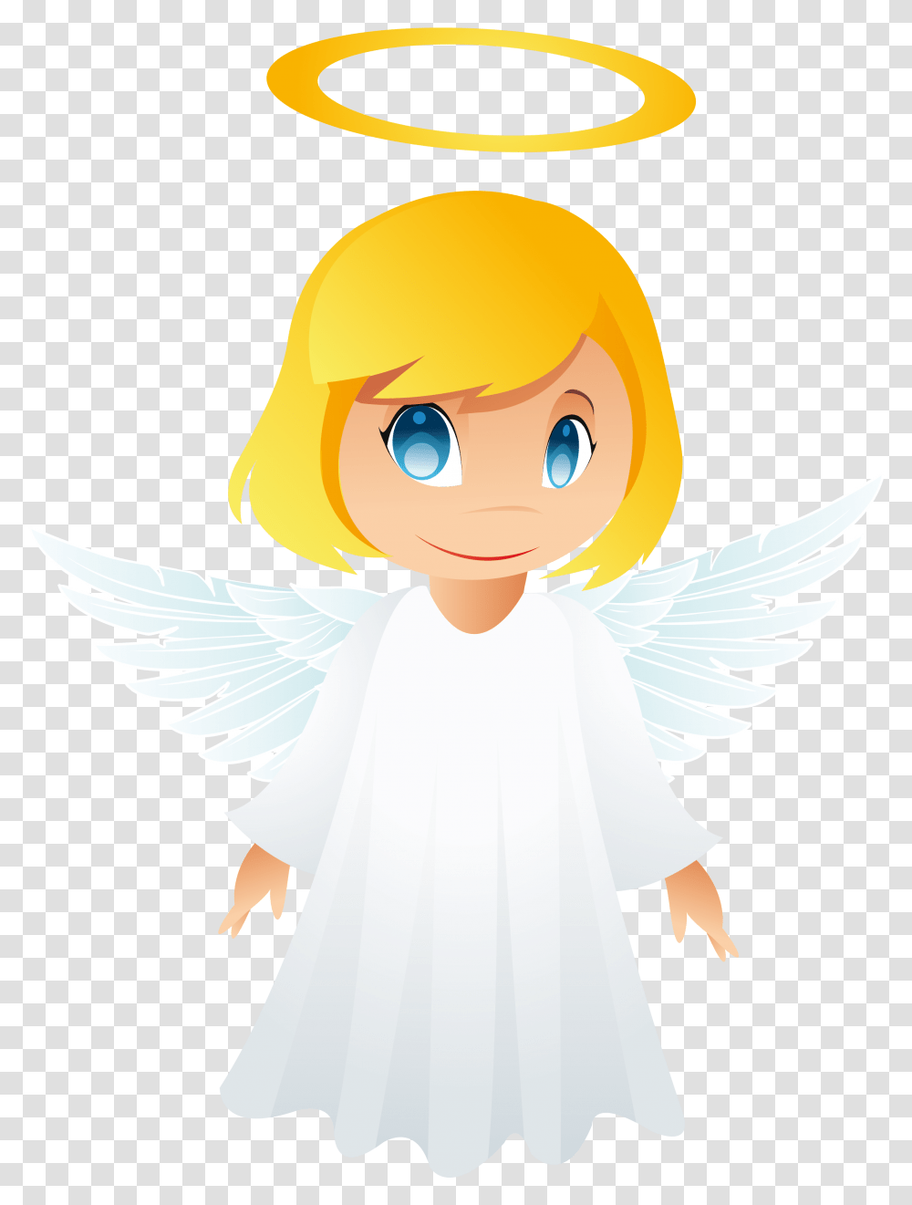 Angels Clipart Background Cartoon Angel With Background, Archangel, Person, Human Transparent Png