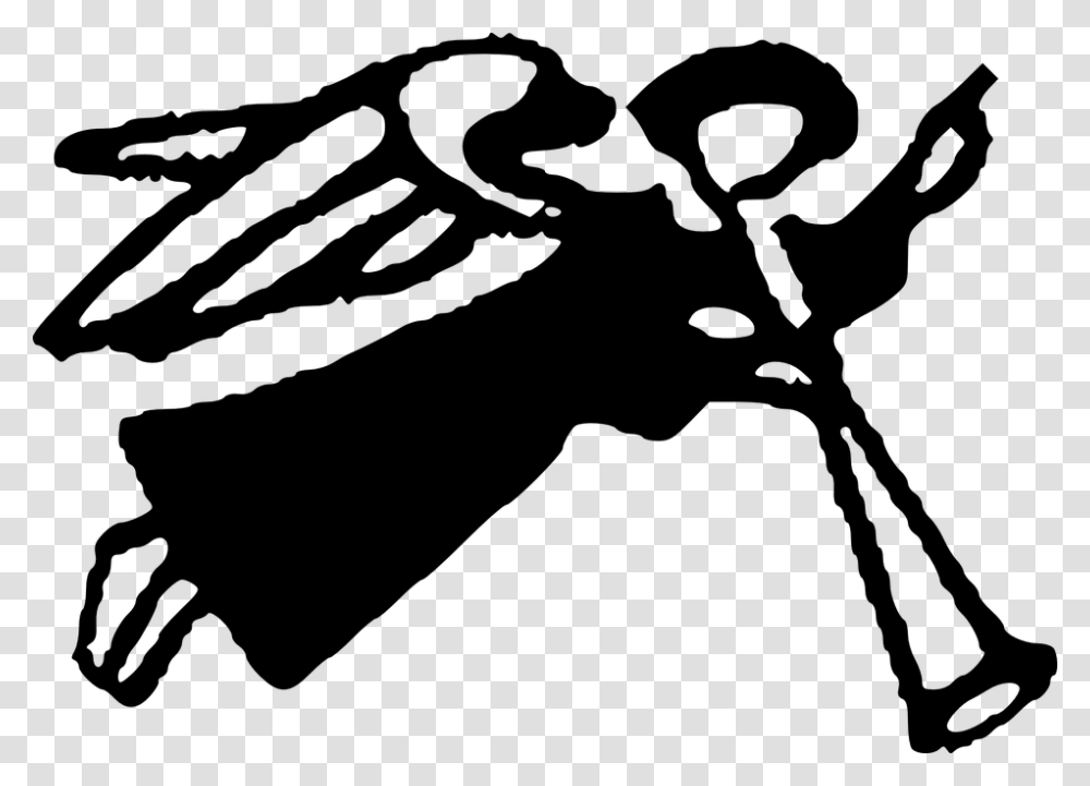 Angels Clipart Horn Clipart, Gray, World Of Warcraft Transparent Png