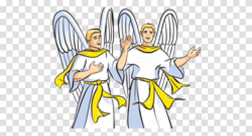 Angels Clipart Praising God Illustration, Construction Crane, Crowd, Judo, Martial Arts Transparent Png