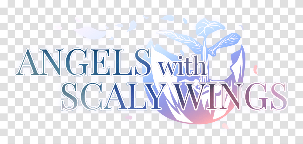 Angels With Scaly Wings Is A Unique Sci Fi Visual Novel Poster, Label, Purple, Nature Transparent Png