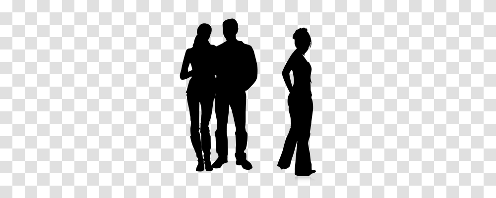 Anger Person, Silhouette, Back, People Transparent Png