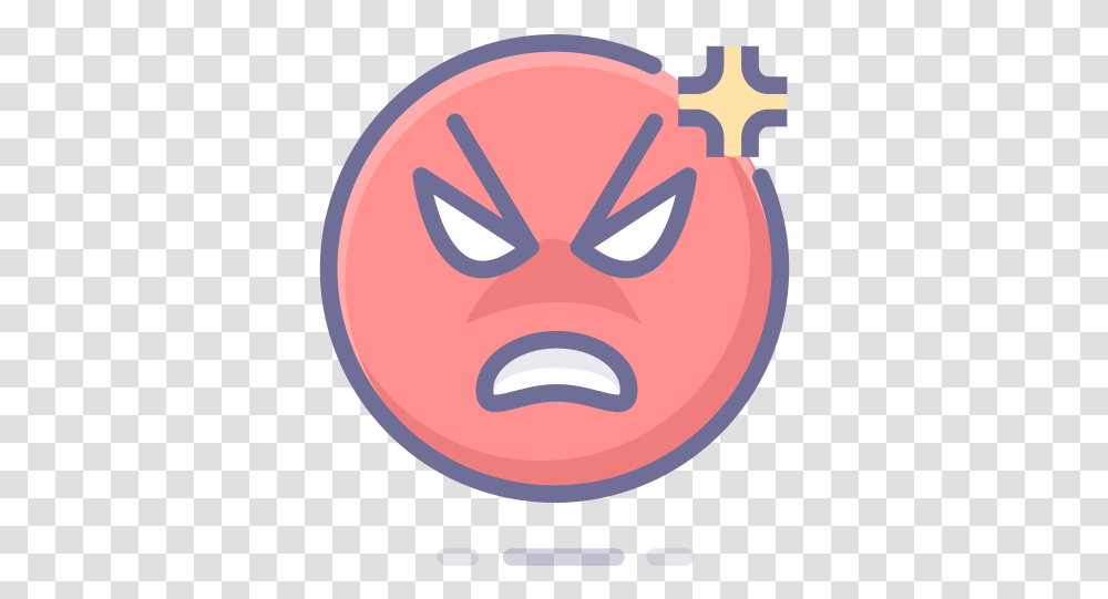 Anger Angry Emoji Emoticon Face Illustration, Mask, Mouth, Lip Transparent Png