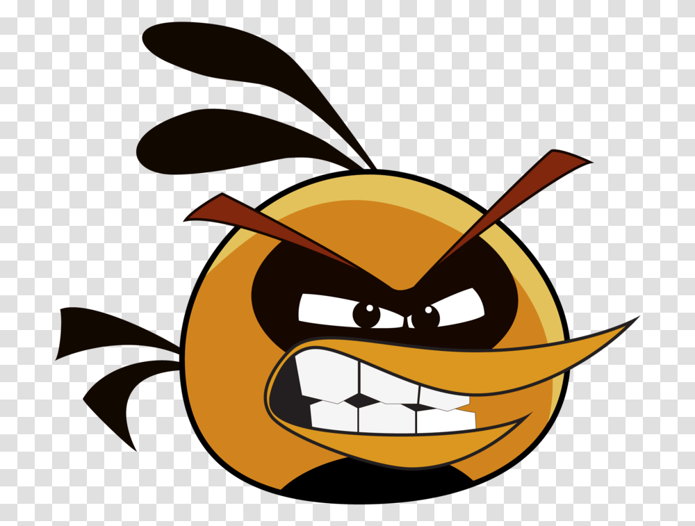 Anger Clipart Angry Birds Bubbles Angry, Outdoors, Wasp, Bee Transparent Png