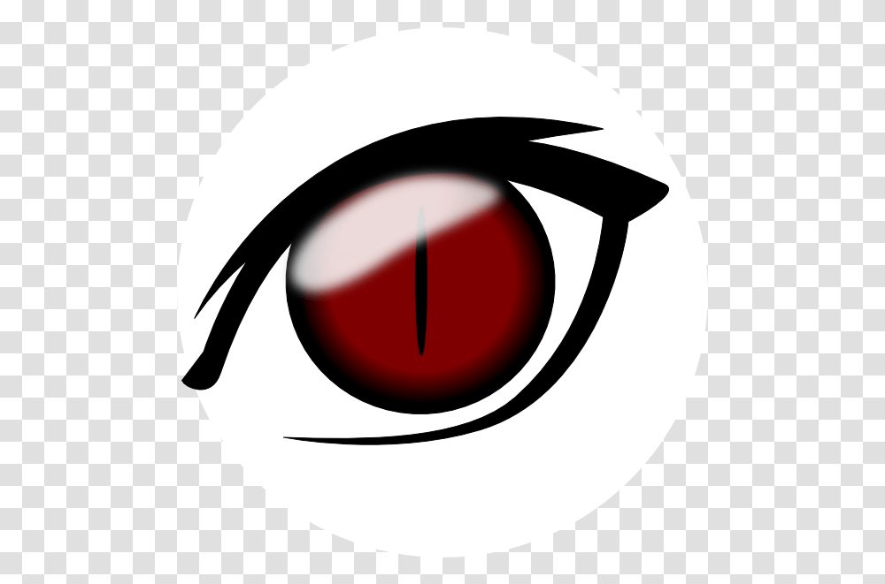 Anger Clipart Bloodshot Eye Demon Eyes Red Eyes Anime, Tape, Symbol, Bowl, Graphics Transparent Png