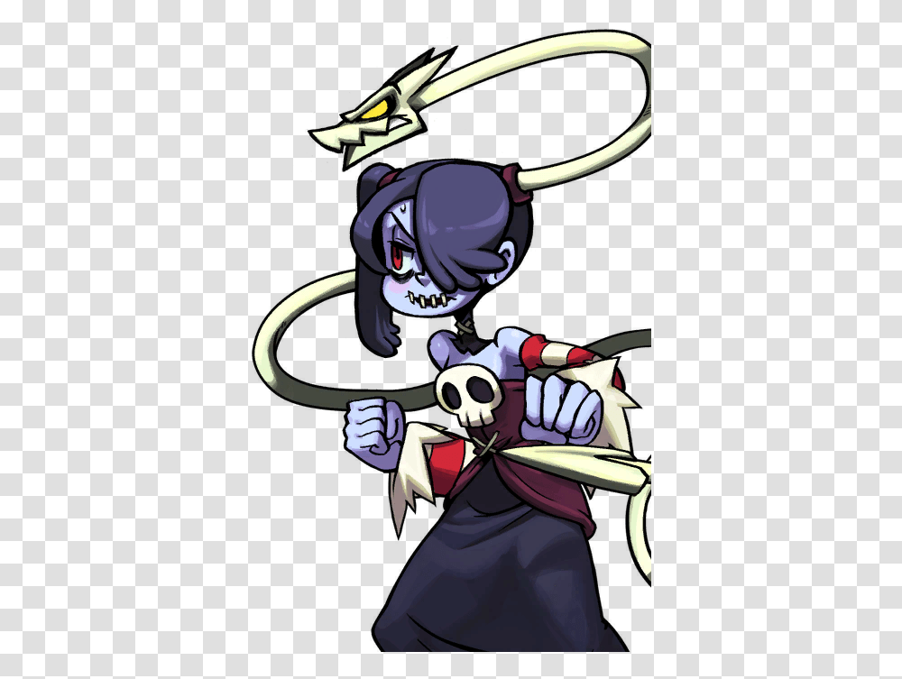 Anger Skullgirls Squigly, Person, Human, Hand, Magician Transparent Png
