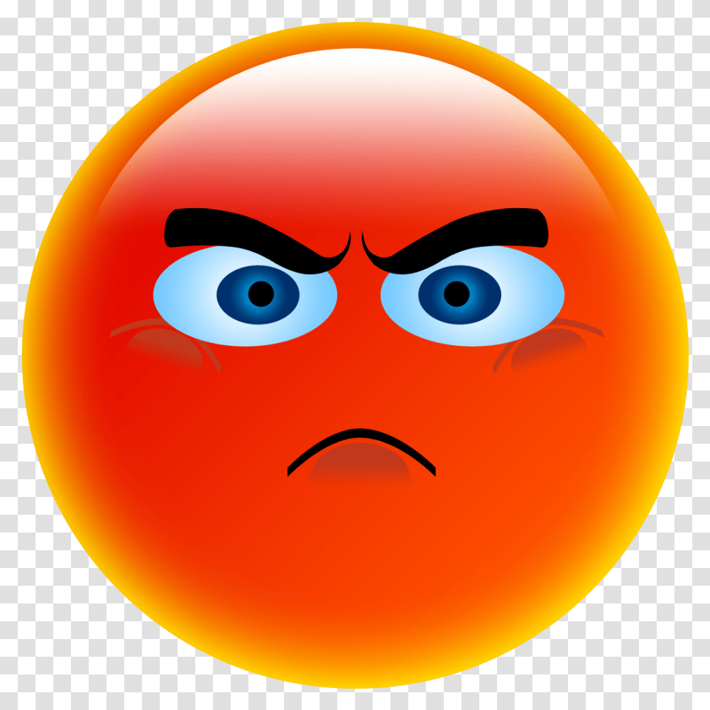 Anger Smiley Emoticon Face Clip Art Angry Emoji Background Angry Emoji, Plant, Balloon, Food, Vegetable Transparent Png