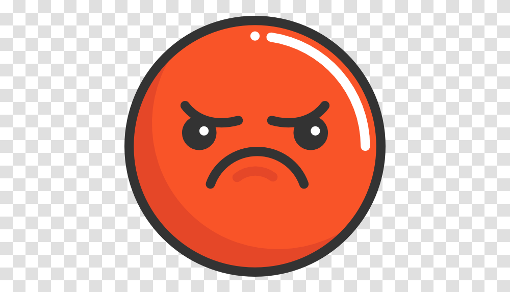 Anger Smiley Facial Expression Tl Angry Emoji, Plant, Food, Bowling, Text Transparent Png