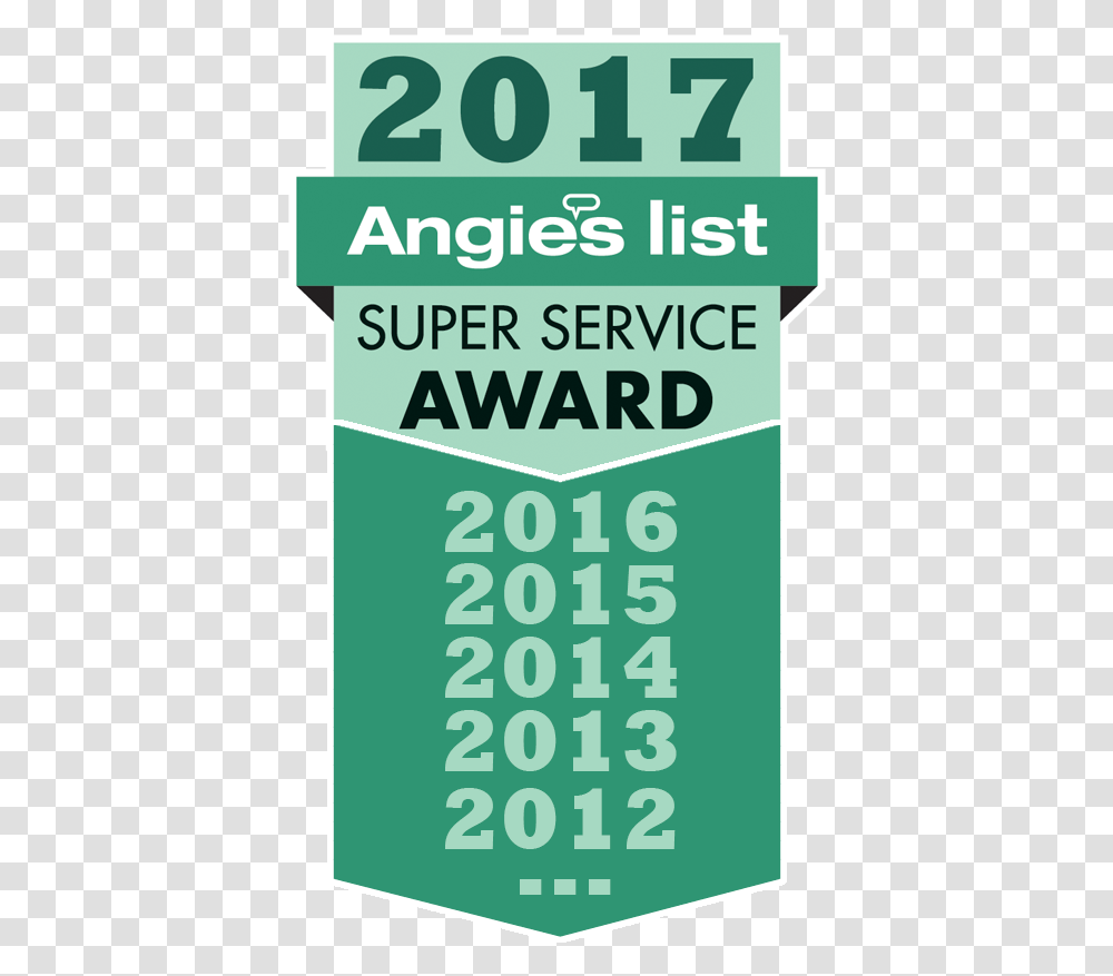 Angies List Years Angie's List Super Service Award 2018, Poster, Advertisement, Flyer, Paper Transparent Png