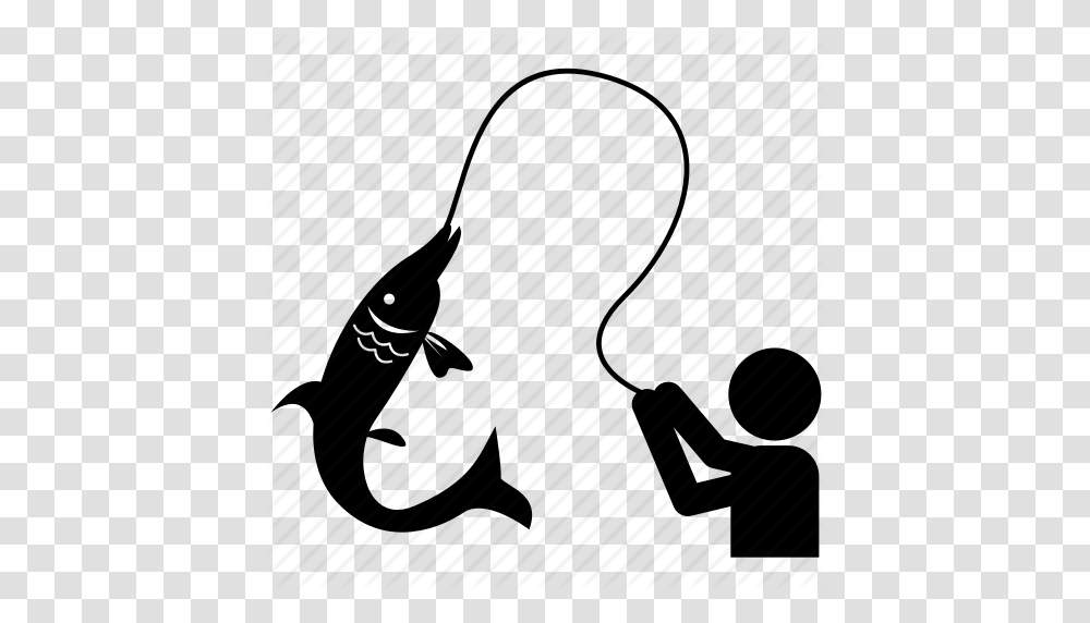 Angle Bait Fish Fisherman Fishhook Fishing Hook Icon, Piano, Leisure Activities, Musical Instrument Transparent Png