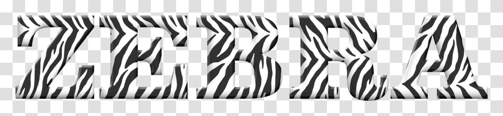 Angle Monochrome Photography Text Clipart Royalty Zebra Typography, Pillow, Cushion, Stencil, Face Transparent Png