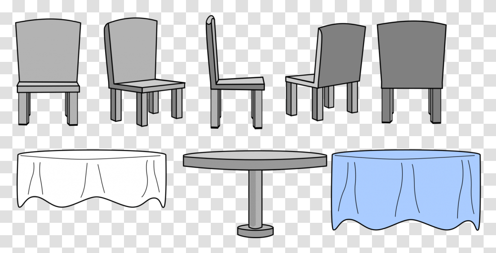 Anglearearectangle Tablecloth, Chair, Furniture, Tabletop Transparent Png