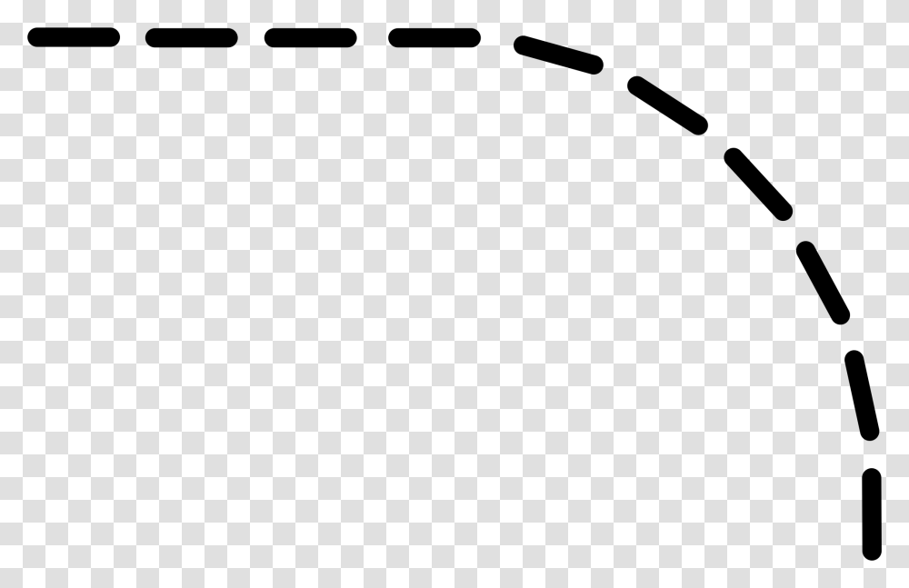 Angleareatext Dotted Curved Arrow, Gray, World Of Warcraft Transparent Png