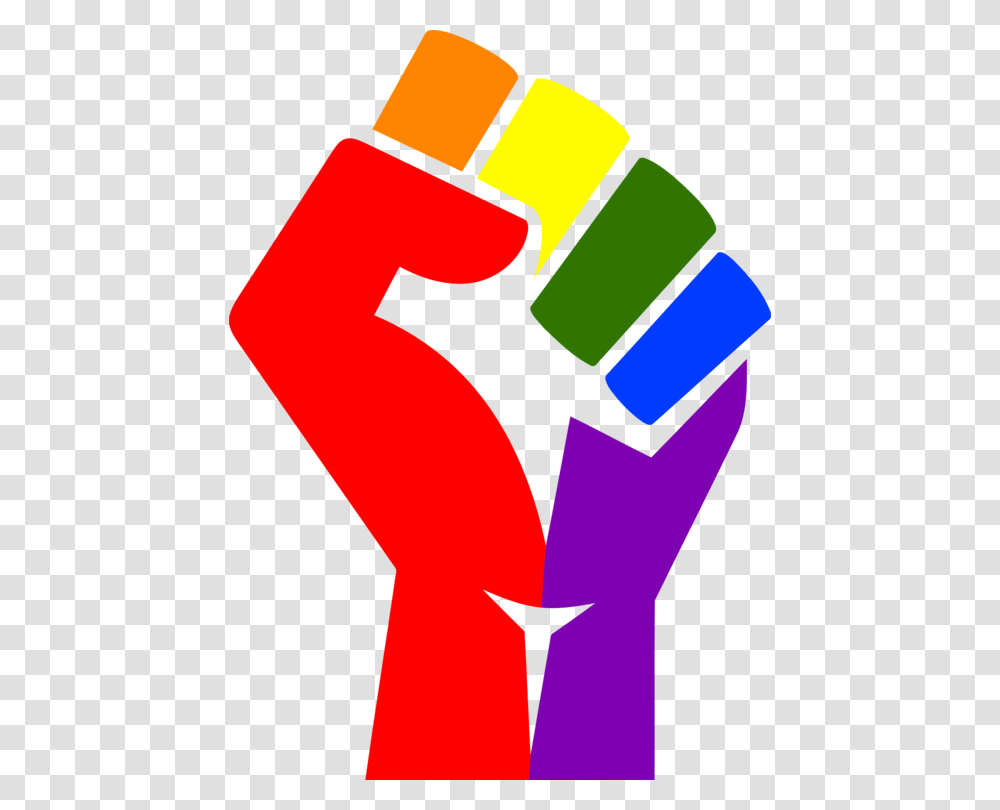 Angleareatext Rainbow Fist, Hand, Number, Recycling Symbol Transparent Png