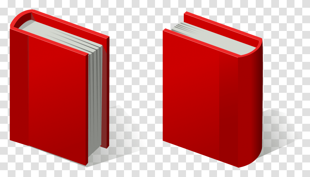 Anglebrandred Book Free Pic Vector, Mailbox, Letterbox, File Binder Transparent Png