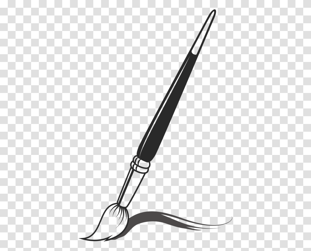 Anglematerialline Paint Brush Graphic, Tool, Scissors, Weapon, Weaponry Transparent Png