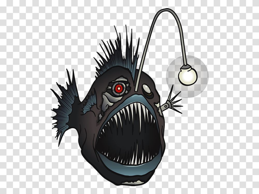 Angler Fish Background Full Size Download Angler Fish Background, Graphics, Art, Animal, Mammal Transparent Png