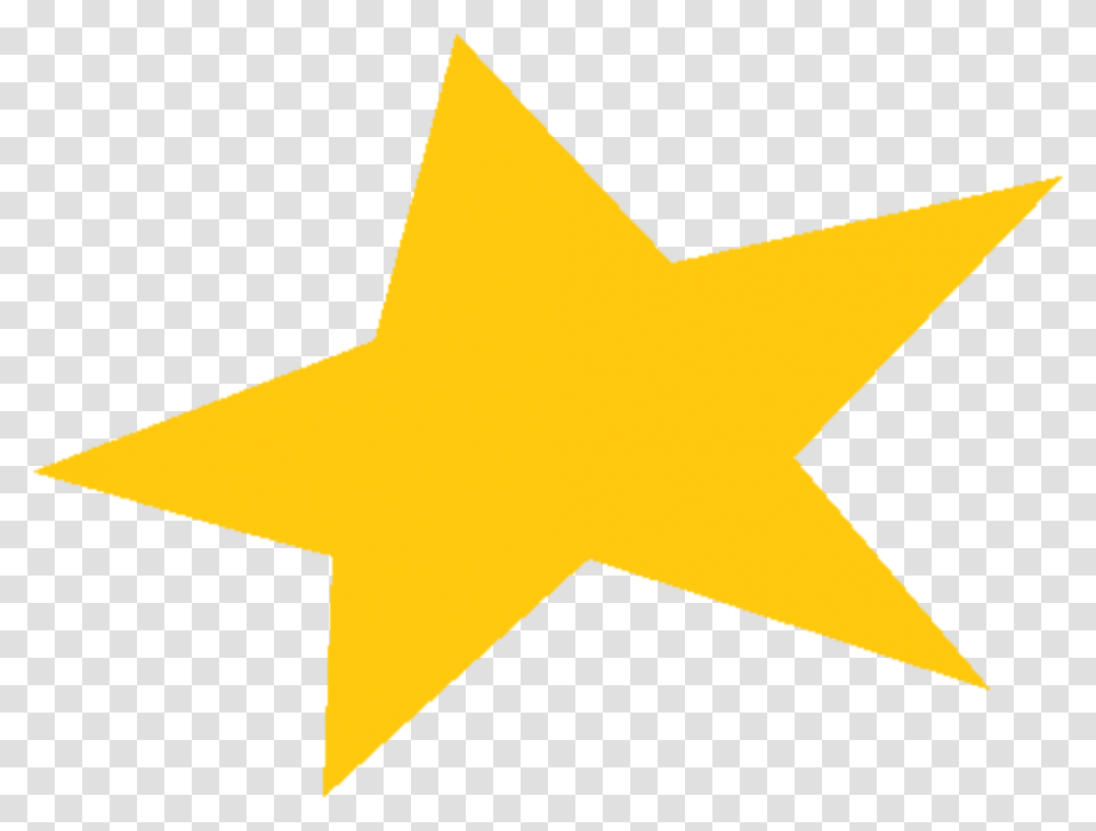 Anglesymbolyellow Cartoon Hollywood Star, Star Symbol Transparent Png