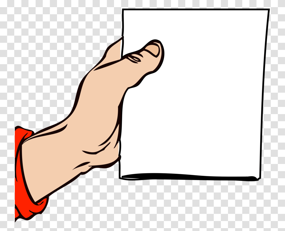 Anglethumbleg Cartoon Hand Holding Paper, Arm, Axe, Photography Transparent Png