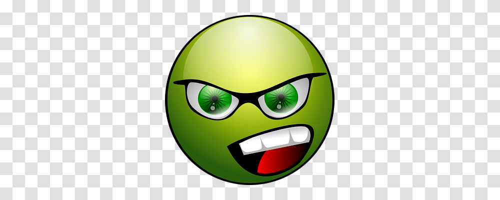 Angry Green, Alien, Helmet Transparent Png