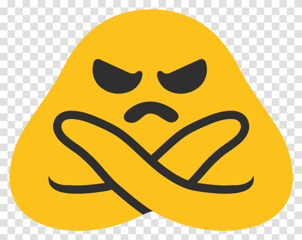 Angry Android Emoji, Label Transparent Png