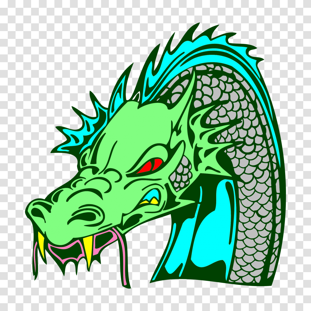 Angry Animal Creature Head Dragon Vector Transparent Png