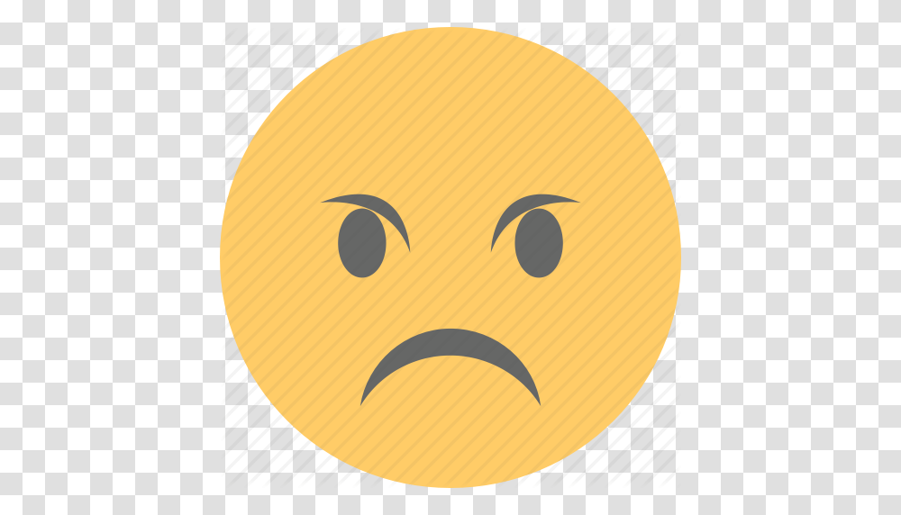 Angry Annoyed Emoji Sad Smiley Worried Icon, Animal, Baseball Cap, Hat Transparent Png