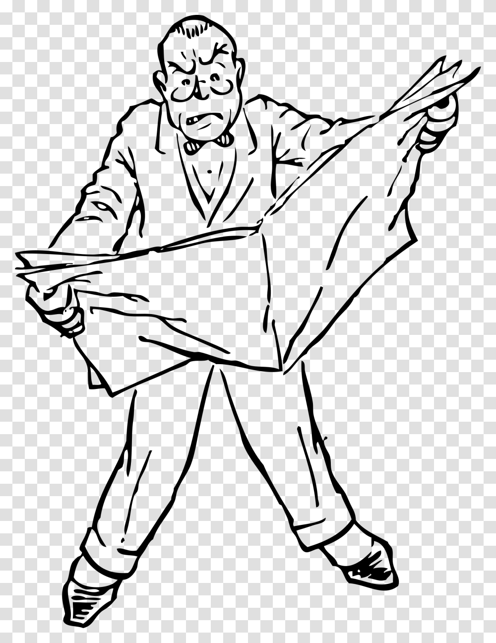 Angry At The News Clip Arts Angry Person Clipart Black And White Gray World Of Warcraft Transparent Png Pngset Com