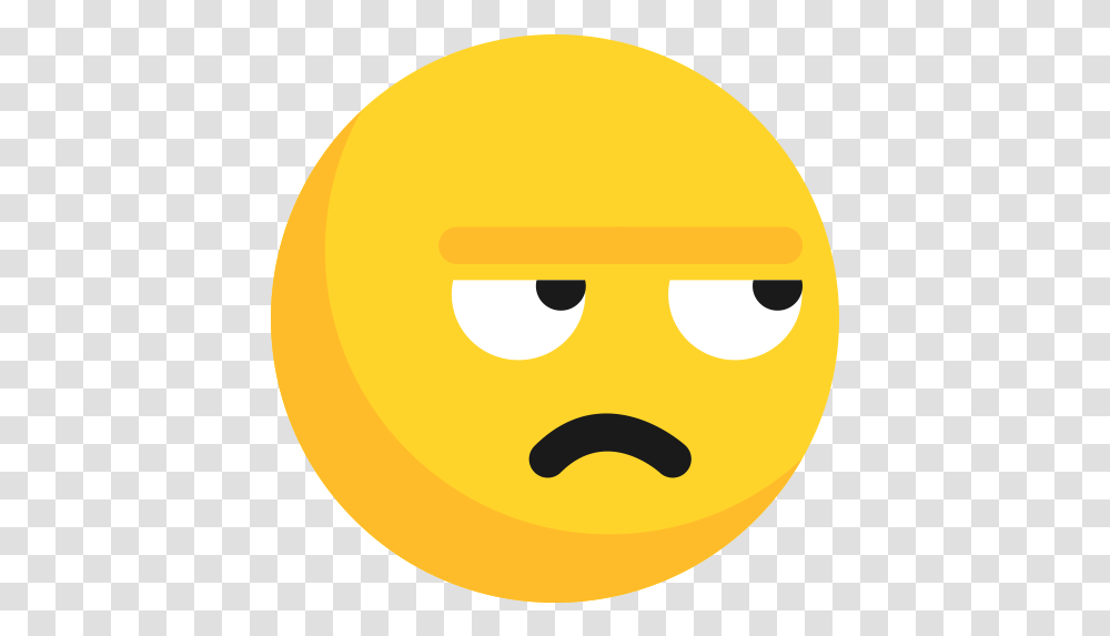 Angry Avatar Emoji Emoticon Expression People Think Icon Barkatpura Park, Outdoors, Nature, Label, Text Transparent Png