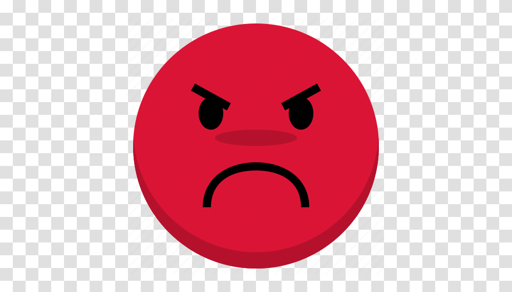 Angry Avatar Emoji Face Red Sad Cerro Del Cubilete, Pac Man Transparent Png