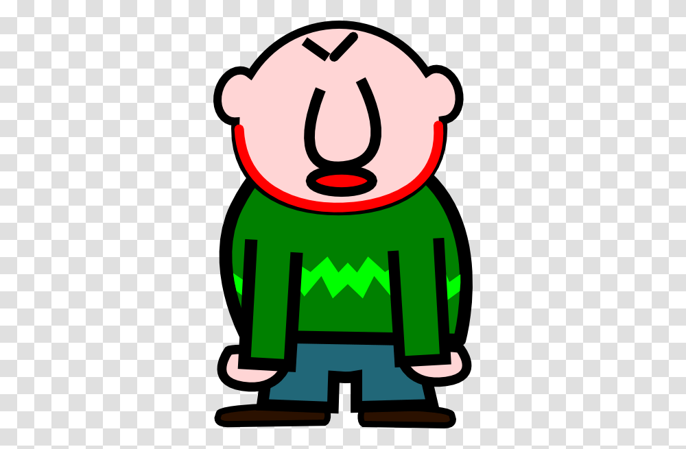 Angry Bald Man With Red Mark On Neck Clip Arts For Web, Elf, Green, Recycling Symbol, Alien Transparent Png